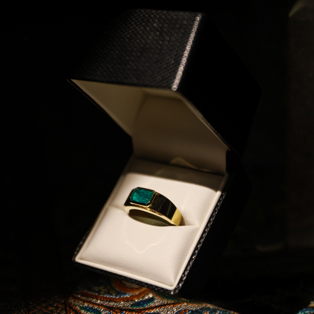 EMERALD RING | AZNY Jewelry