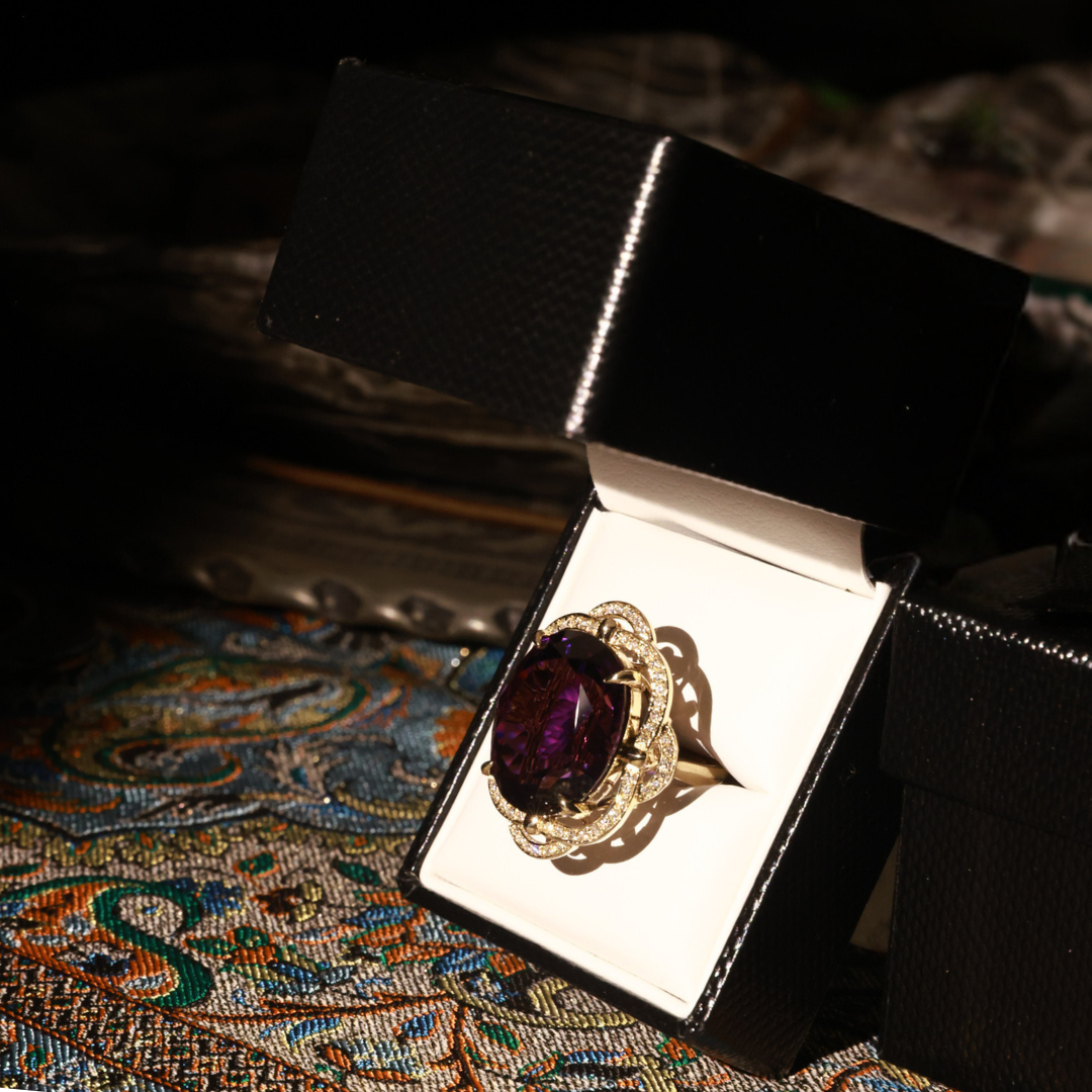 AMETHYST RING | AZNY Jewelry